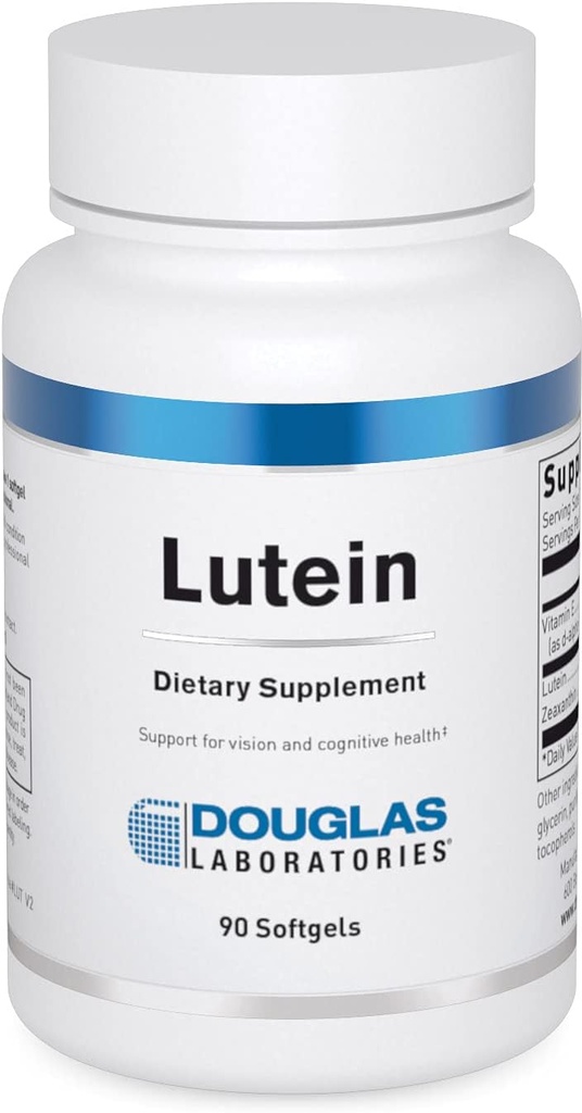 Douglas Laboratories Lutein (6 mg.) | Zeaxanthin for Vision | 90 Softgels