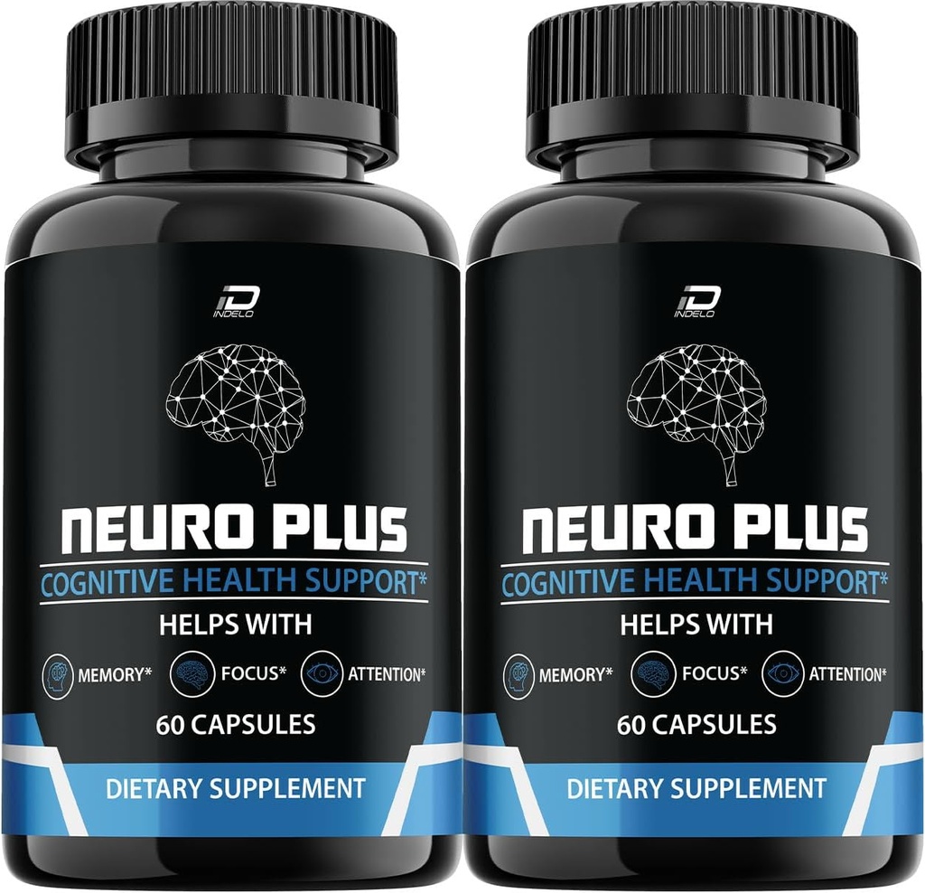 Neuro Plus συμπλήρωμα εγκεφάλου, NeuroPlus για τη φόρμουλα μνήμης, Nero Plus PQQ για τη μείωση των αρνητικών επιπτώσεων της εγκεφαλικής ομίχλης, Neuro+ Γνωστική λειτουργία, Nuero Plus Κριτικές (2 πακέτο - 120 κάψουλες)