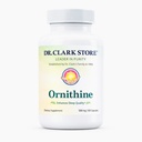 Dr Clark Ornithine Συμπλήρωμα Διατροφής - Χωρίς γλουτένη, Φυσική Βοήθεια για τον Ύπνο, Προάγει τον Μεταβολισμό, τον Καθαρισμό και την Αποτοξίνωση, 500mg, 100 Κάψουλες Ζελατίνης