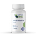 Melatonin 60 mg | Yüksek Dosage Melatonin in Easy-to-Swallow Capsules | Vegan, Non-GMO & Gluten-Free | US- Made Extra Melatonin (Single)