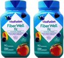 Vitafüzyon Fiber Well Fit Sugar Free Gummies - 90 ct, Pack of 2