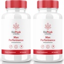NutraRize (2 Πακέτο) Χάπια Ενίσχυσης Βίων Ανδρών, Καψάκια Biopeak, Όλα τα φυσικά συμπλήρωμα για τη μέγιστη απόδοση και τη συνολική υγεία, Επίσημη Bio Peak Pastillas Κριτικές (120 κάψουλες)