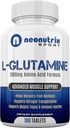 L-Glutamine 1000 mg Amino Asit Capsules Post Workout Recovery Supplement for Immune, Digestive & Gut Supportgen Transporter for Muscle Recover & Endurance for Men and Women by Neonutrix Sport