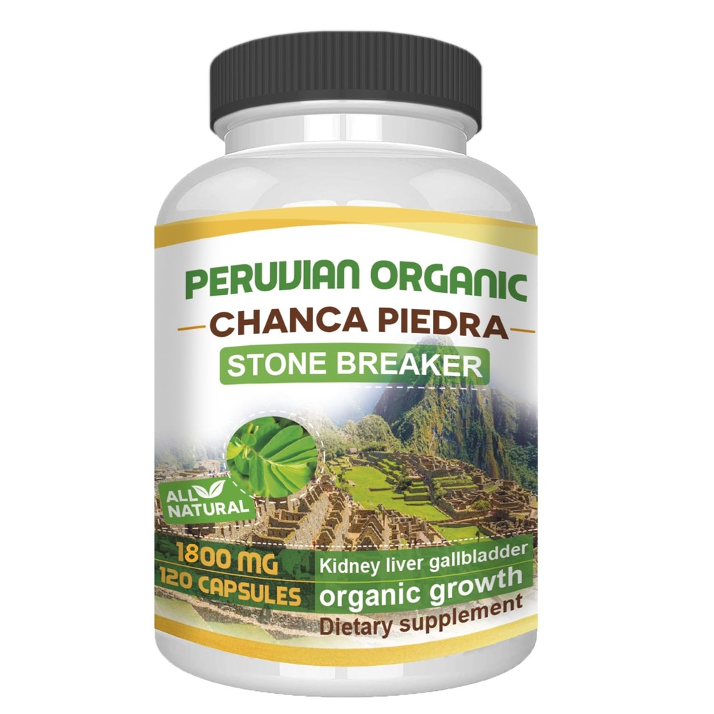 VITAMISAN Οργανικές Βιταμίνες Φυσικές CHANCAPIEDRA 120 Κάψουλες Λιθόσπαστο CHANCAPIEDRA Συμπλήρωμα υποστήριξης πέτρας νεφρών