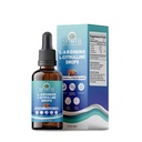 L-Arginine L-Citrulline Drops Liquid, L-Arginine for Men with Boron and çinko, High Abxia L-Arginine L-Citrulline Supplements, Sublingual Liquid L-Arginine 1000 mg,Vegan, Non GMO, 60 ml