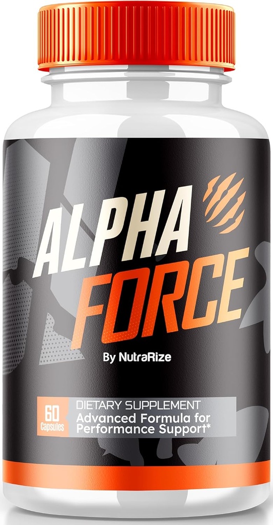 Alfa Force Capsules, All Natural Pills to Support Energy and Performance, Beslenme Formula for General Health, Resmi İnceleme (60 Capsules)
