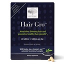 NEW NORDIC GRO μαλλιών, συμπλήρωμα ανάπτυξης μαλλιών, Biotin & εκχύλισμα φοινικέλαιου τοκοτριενόλες για φυσική ανάπτυξη, 60 κόμης (πακέτο του 1)