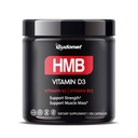 D3, K2 & B12 ile HMB - Muscle Health Support Supplement - 150 Capsules - ABD'de Made in USA