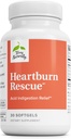 Terry Φυσικά Διάσωση Heartburn - Συμπλήρωμα διατροφής για να βοηθήσει την ανακούφιση της δυσπεψίας οξύ - Digestive Υποστήριξη Υγείας με D-Limonene & Sea Buckthorn - Aids Περιστασιακά Heartburn Relief - 30 Softgels