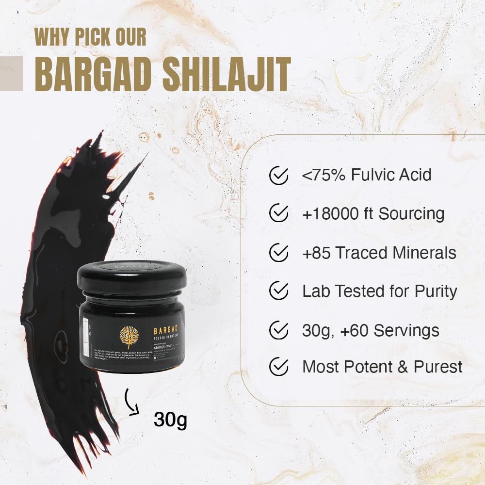 Himalaya Shilajit Toilet for Women | 100% Pure, Gold Grade & Lab Tested | Boosts Energy, Immunity & Vitality with Fulvic Acid & 85+ Mineraller | 30g of Premium Wellness