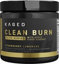 Kaged Thermogenic Toz Temiz Burn Elite | Strawberry Lemonade | Erkekler & Kadınlar | Kilo Yönetimi Tamam | Organik Caffeine & Apple Cider Vinegar | 30 Hizmet