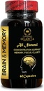 Mind Matrix PRO Formula - Γνωστική Υποστήριξη, Υποστήριξη Ενέργειας, Καθαρότητα, Συμπλήρωμα εγκεφάλου για άνδρες και γυναίκες, με Ginkgo Biloba - 1 Φιάλη 60 κάψουλες