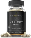 Florida Herbal Eczane Apricot Supplement Capsules 20:1 (120 Capsules) Capsule başına 500 mg, 1000 mg servis