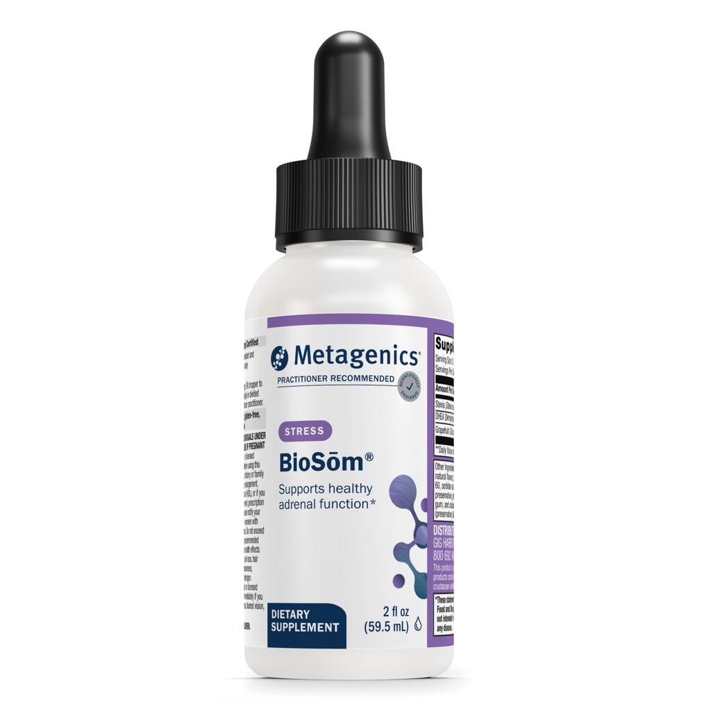 Μεταγονική BioSom - Liposomal DHEA Spray με εκχύλισμα γκρέιπφρουτ & Stevia - Υποστηρίζει την ισορροπία ορμονών, το άγχος και τα επίπεδα ενέργειας* - Μη ΓΤΟ, χωρίς γλουτένη, Vegan - GMP Certified Facility - 85 Services