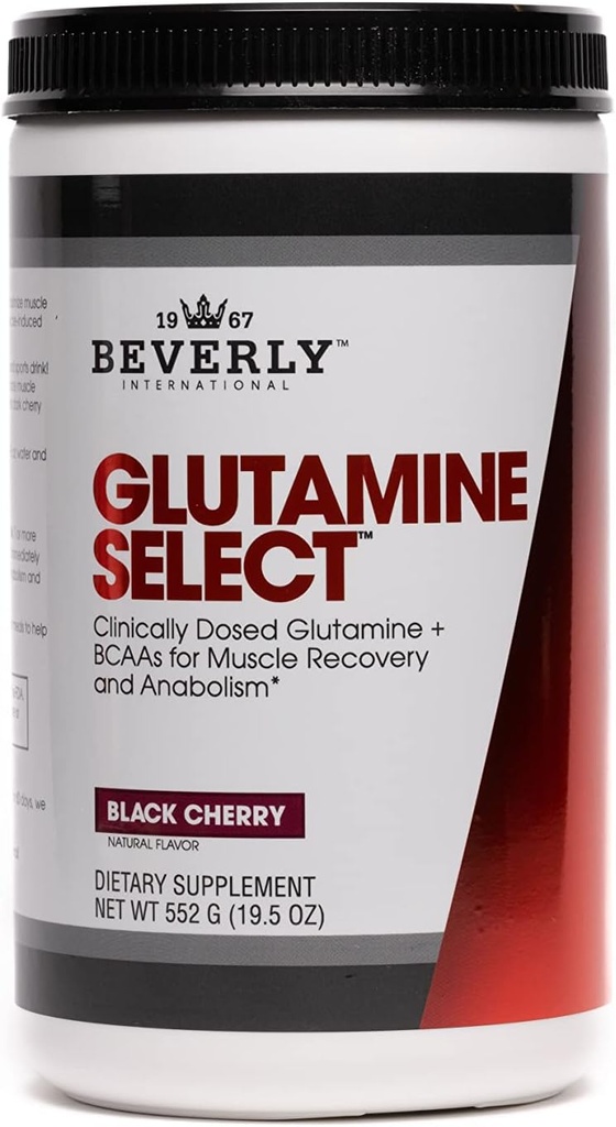 Beverly International Glutamine Select, 60 hizmet. Klinik olarak, Lean Muscle ve Recovery için L-Glutamine ve Amino Asit Formula'i Yaptı. Sugar-Free Toz. BCAA'nın.