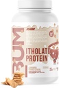 RAW Whey Protein Toz Isolate, Cinnamon Crunch (CBUM Itholate protein) - 100 Grass-Fed Sports Nutrition Toz Büyüme ve Kurtarma - Low-Fat, Low Carb, Doğal Flavored - 25 Servisler