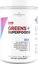 Daily Greens & Superfood Toz, Gut Health için Süper Yeşiller, Spirulina, Chlorella ve Digestive Enzymes, Probiyotiks for Digestive Support, Berry, 30 Hizmetler