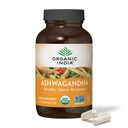 ORGANIC INDIA Ashwagandha Capsules - Organik Ashwagandha Supplement - Vegan Ashwagandha Root, Gluten-Free, Kosher, Non-GMO, Supports Stress Relief, Energy, and Sleep - 180 Capsules