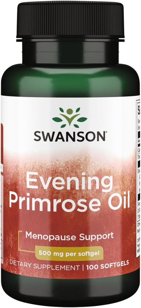 Swanson Primrose Oil (Omegatru) 500 Milligram 100 Sgels