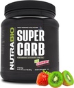 NutraBio Super Carb, Carbohidrat Toz Kombine Dextrin & Electrolytes, Advanced Carb Supplement Toz for Workout Yakıt, Performans ve Kas Kurtarma, Cyclic Dextrin, Kiwi Strawberry, 30 Sv