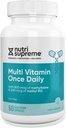 Nutri Supreme Multivitamin για άνδρες και γυναίκες με πάνω από 20 βιταμίνες και ορυκτά, ημερήσιο συμπλήρωμα διατροφής για την ανοσοποιητική υποστήριξη, Kosher, χορτοφαγική, 60 ημέρες προσφοράς
