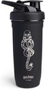 Smartshake Reforce paslanmaz Steel Harry Potter Dark Mark Shaker Şişe (900 ml/30 oz) | Işık Kilo Direnişi Spor Shaker Şişe Yumuşak Lid | Leakproof, BPA Free & DEHP Free Mark Logo Shaker Şişe (900 ml/30 oz) | Işık Kilo Direnişi Spor Shaker Şişesi