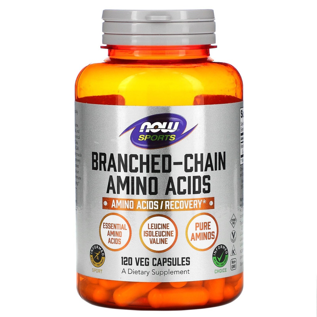 Şimdi Gıdalar -Chain Dee (BCAA) 800 mg, 120 Capsules