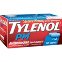 Tylenol Pm Επιπλέον δύναμη του πόνου Reliever + βοήθεια για τον ύπνο, 225-αφαιρέσεις (1 συσκευασία)