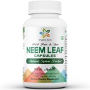 Organik Aura Neem Capsules. 100% Saf ve Potent. Raw Green Whole Superfood. Tüm Spectrum Neem'le yapılan. Miracle Detoxing Agent. Radiant Skin ve Immunity.