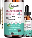5-in-1 Magnezyum Drops - 1000mg of Glycinate, L-Threonate,Citrate,Taurate,Malate and l-theanine - High Abpole Magnezyum Sıvı