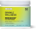 Sparkle Wellness VERISOL Bioactive Hydrolyzed Collagen Peptides | Collagen Toz Supplement with Vitamin C for Skin, Hair & Nail Health | Skin Boost (No Flavor) [50-Serves]