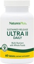 NaturesPlus Ultra II Daily - 60 Tablet - Genel Well-Being için Tüm Gıdalarla Çokvitamin - Enerji ve Immune Health - Sustained Release - 60 Hizmetler