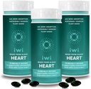 Iwi Life Heart Omega-3, 180 Softgels (90 Hizmet) , Vegan Plant-Based Algae Omega Fatty Acids + EPA, Kalp Sağlığı Desteği Diyet Tamam, Krill & Fish Oil Alternative, No Fishy Aftertaste