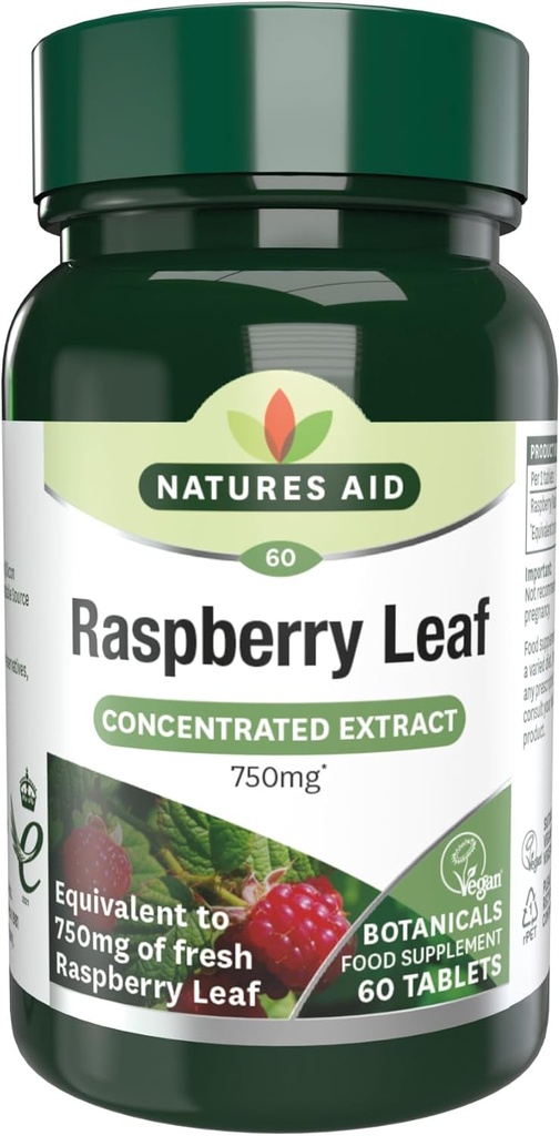 Raspberry Leaf 375 mg (750 mg equiv) 60 Tabs