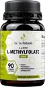 Lu'Lu Naturals L-Methylfolate 15 mg Optimizeed ve Aktif Folic Acid. 90 Veggie Caps Methf Folate, L-5-mthf