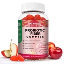 Totaria 9-in-1 Probiyotik Fiber Gummies for Yetişkinler & Gençler için 16G Fiber, 5 Milyar CFU Bacillus Coagulans, Inulin, ACV for Digestive & Gut Wellness - 60 Gummies