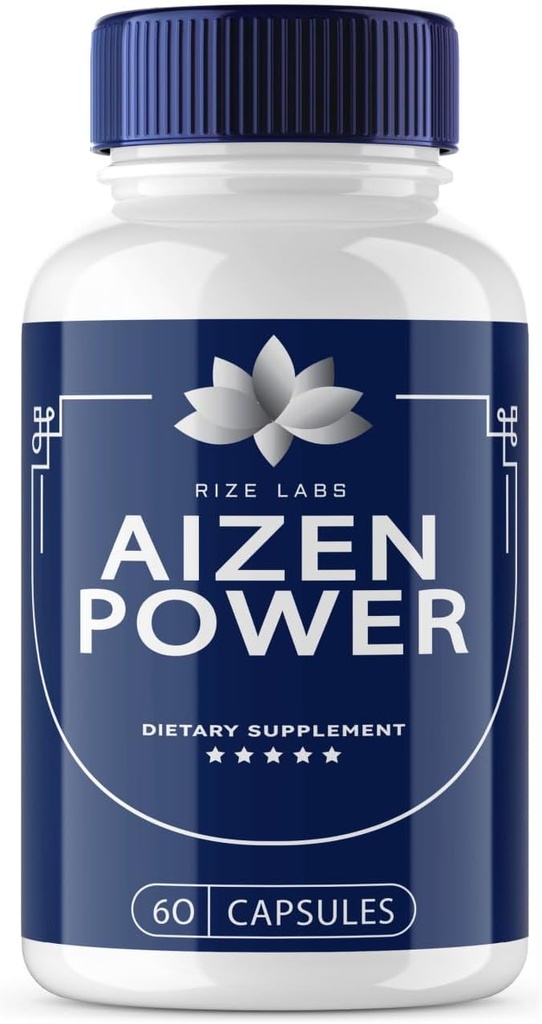 Laboratuvarları - Erkekler için Aizen Power, All Natural Male Supplement to Boost Energy and Performance (60 Capsules)
