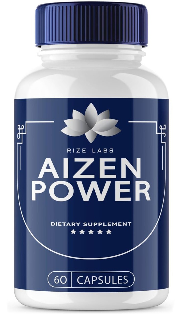 Laboratuvarları - Erkekler için Aizen Power, All Natural Male Supplement to Boost Energy and Performance (60 Capsules)