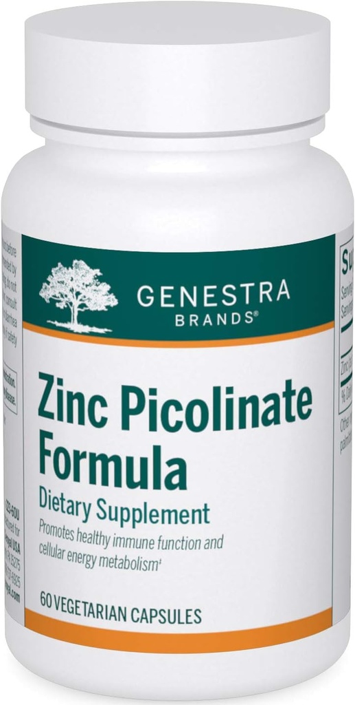 Genestra Μάρκες Ψευδάργυρος Picolinate Formula 