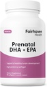 Fairhaven Health Peapod Prenatal DHA Supplements | Premium İzlandalı Balık Yağı Sağlıklı Gebelik | EPA DHA Omega 3 Supplement for Brain, Eye, Heart Development | Citrus | 90 Softgels