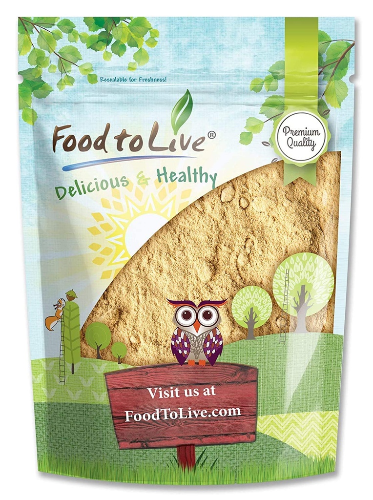 Sarı Maca Toz'u Yaşamak için Gıda, 8 Ounces – Raw Ground Maca Root, Vegan, Kosher, Keto, In-Univerinized, Bulk, Rich in Vitamin C C
