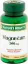 Nature's Bounty Magnesium 500 mg Δισκία 100 ea (πακέτο των 4)