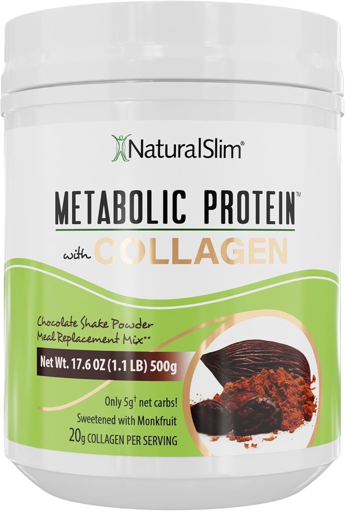 Metabolik protein Toz Collagen, Whey protein Toz Shake, L-Glutamine for Metabolic Support, Digestion, Skin, Commons & Muscle, Low Carb Meal Change, 17.06 ozed Collagen ile L-Glutamine