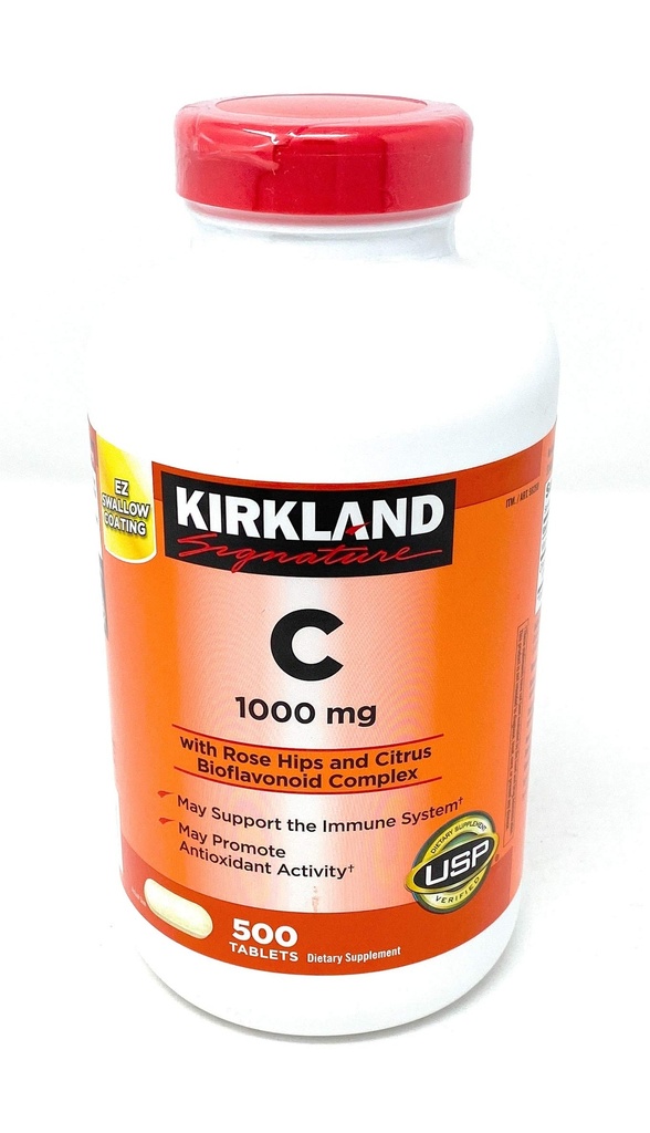 KIRKLAND Signature Vitamin C 1000 mg., 500 Tablet