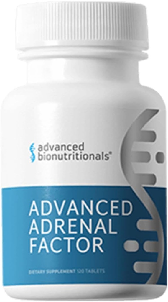 Gelişmiş Biyonutritionals Advanced Adrenal Faktör – Adrenal Destek Supplement – Non-GMO, Gluten-Free, Vegan – 120 Tablet