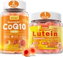 NEVISS Sugar Free Lutein Gummies 60 Count + CoQ10 Gummies 120 Kont