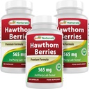 En İyi Doğallar Hawthorn Berry 565 mg 180 Capsules (180 Kont)