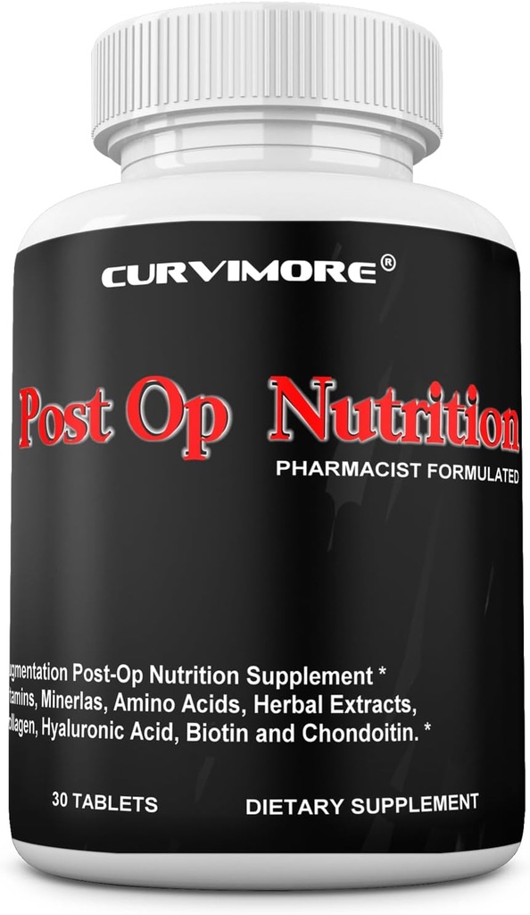 Post OP Beslenme Pills Pre & Post Op Support. Aids Recovery Time ve Decrease Scar ve Yara Formasyon. Scar ve Skin şifasını destekler. “Bir Scar Cream Değil” 30 Tablet