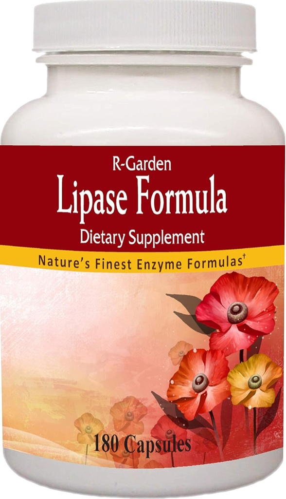 Lipase Formula, 180 kapak.