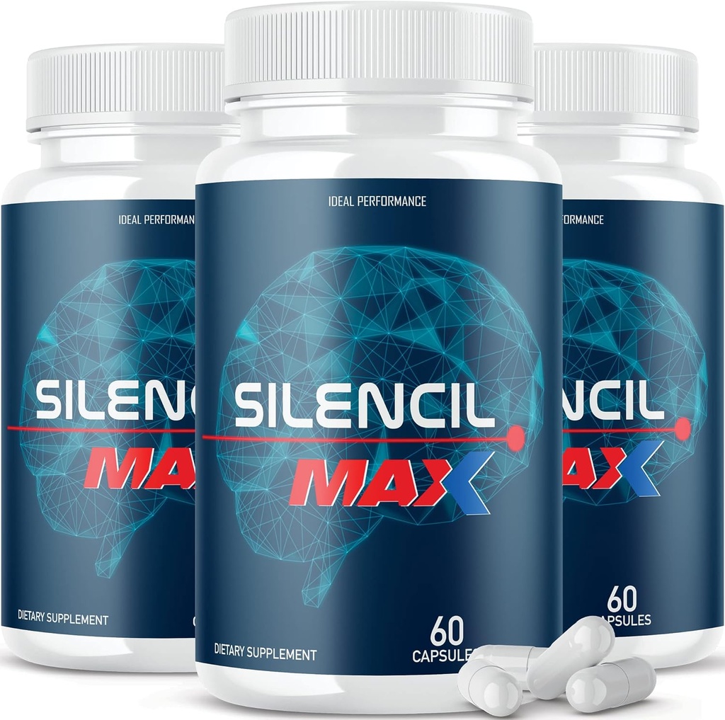 IDEAL PERFORMANCE (3 Pack) Silencil Tinnitus Max Supplement Pills Silencio Silencile (180 Capsules)